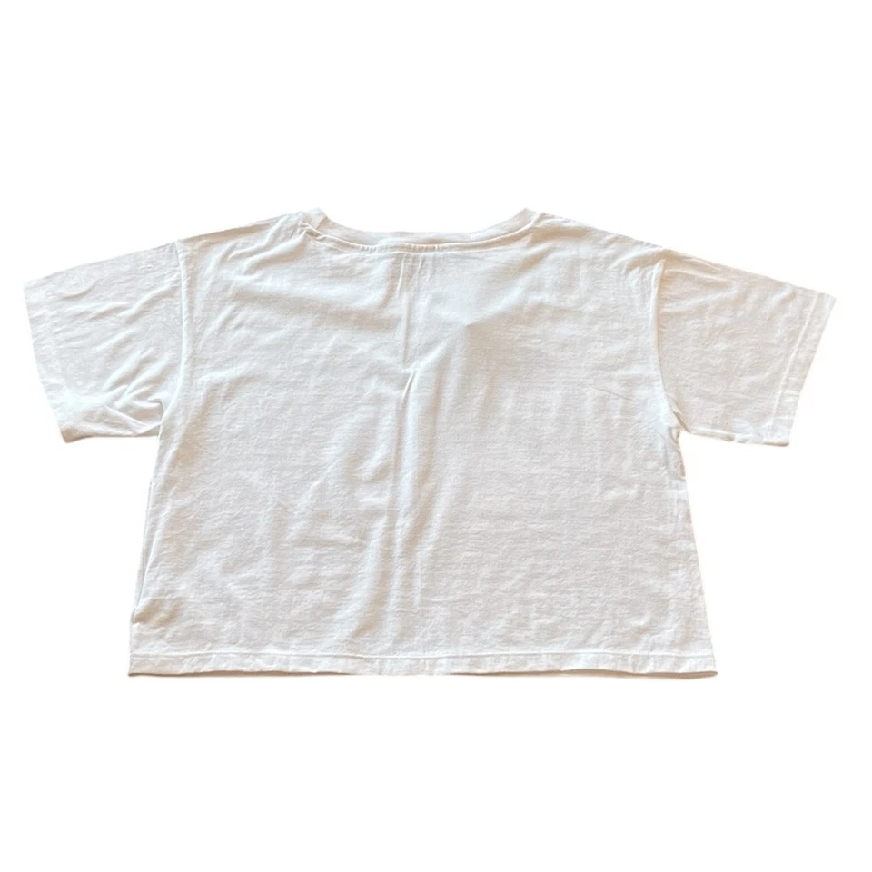 Camiseta corta Champion blanca cuadrada para mujer, talla XS, nueva con etiquetas Foto 3 de 4