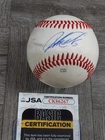 JAZZ CHISHOLM AUTOGRAPHED BASEBALL ON USED ARIZONA LEAGUE BALL. JSA CERT.