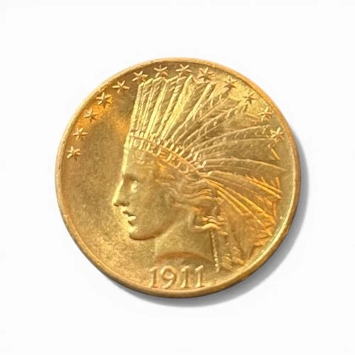 1911 $10 Ten Dollar Gold Liberty Head Liberty Eagle Coin, FREE SHIPPING, 3/19