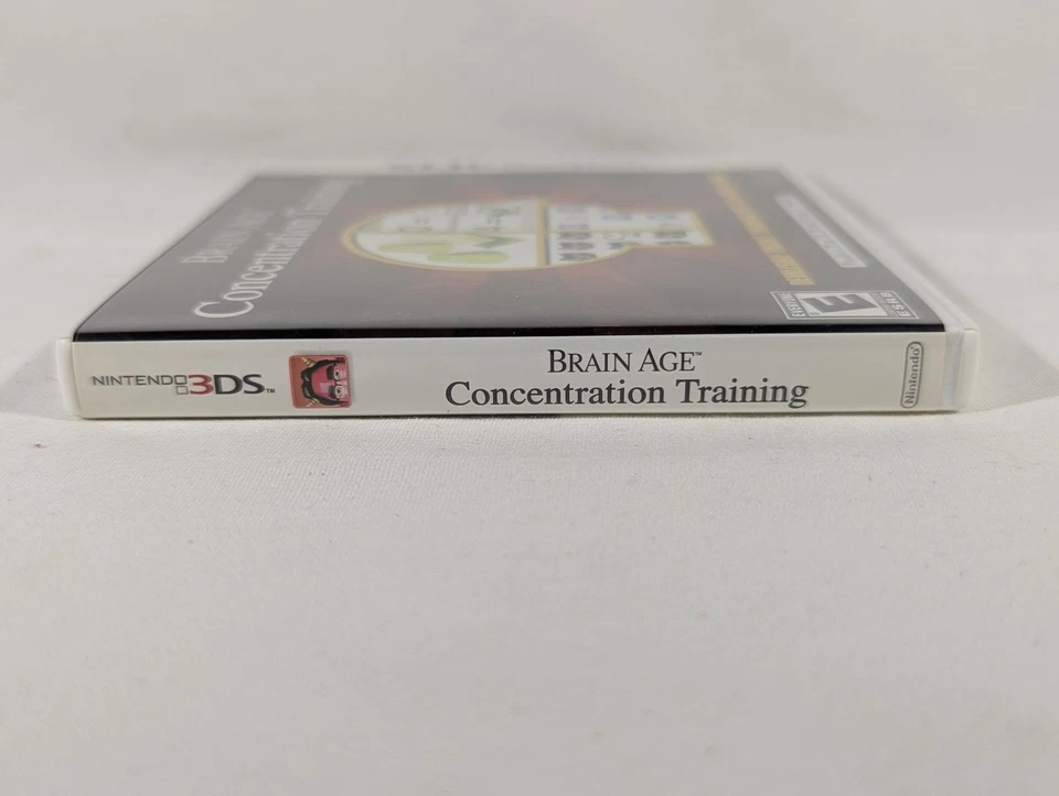 Brain Age: Entrenamiento de concentración Nintendo 3DS CIB probado envío gratuito Foto 3 de 4