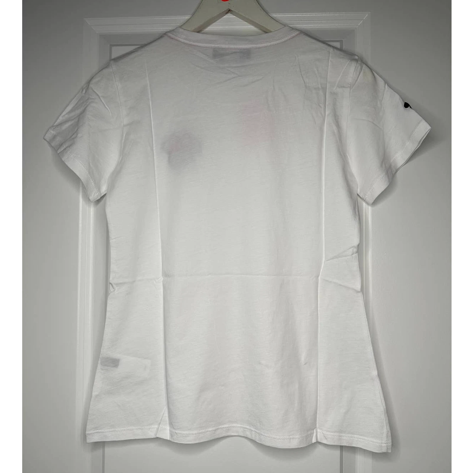 T shirt Kate Spade manica corta Minnie Patch Medium in bianco fresco