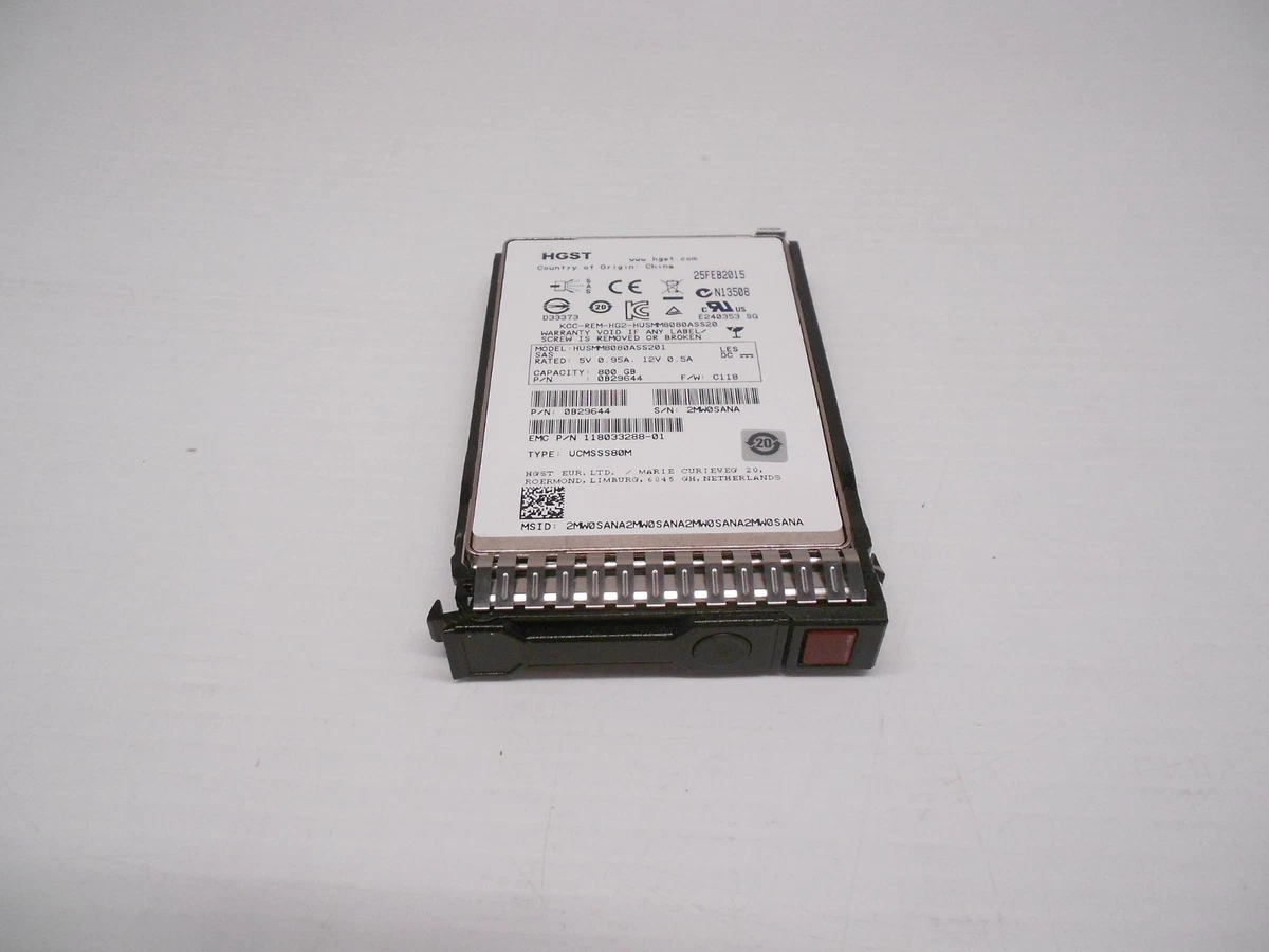 SAS Solid-State Drives 800 GB Storage Capacity for sale | eBay