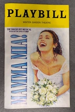 NEW Broadway Musical Playbill 2025 Mamma Mia