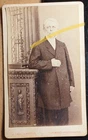 Standing Old Man with Beard / CDV J. Lascoumettes Chimiste Photographer