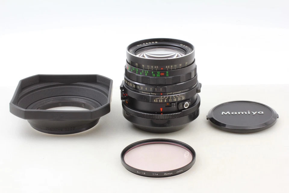 [ Casi Mint Capucha ] Mamiya Sekor C 50mm F4.5 Lente Gran Angular RB67 PRO S SD - Imagen 3 de 4