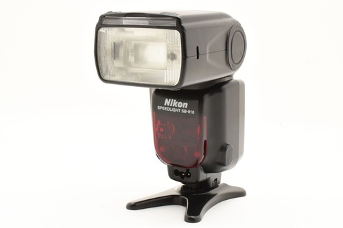 Nikon Speedlight SB-910 Shoe Mount Flash /w Stand, Filter From Japan Excellent++ - Picture 2 of 12
