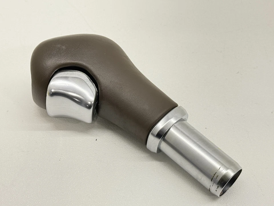 Porsche Cayenne 958 2011-2018 cuero marrón selector palanca de cambios OEM Foto 2 de 4