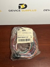 Allen Bradley 888N-M9AF1-3F Receptacle, Mini Straight Male, 9-Pin 16 AWG PVC NEW