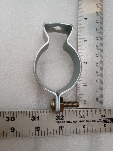 Steel City 6H1, 3/4" Rigid/EMT, Steel, Conduit & Pipe Hanger w/ Bolt FREE SHIP - Picture 2 of 7