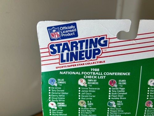 Kenner Harry Carson New York Giants 1988 Starting Lineup SLU in confezione - Raro! - Foto 11 di 16