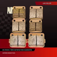 Front & Rear Sintered Brake pads For Yamaha Banshee 350 YFZ350 1990-2006