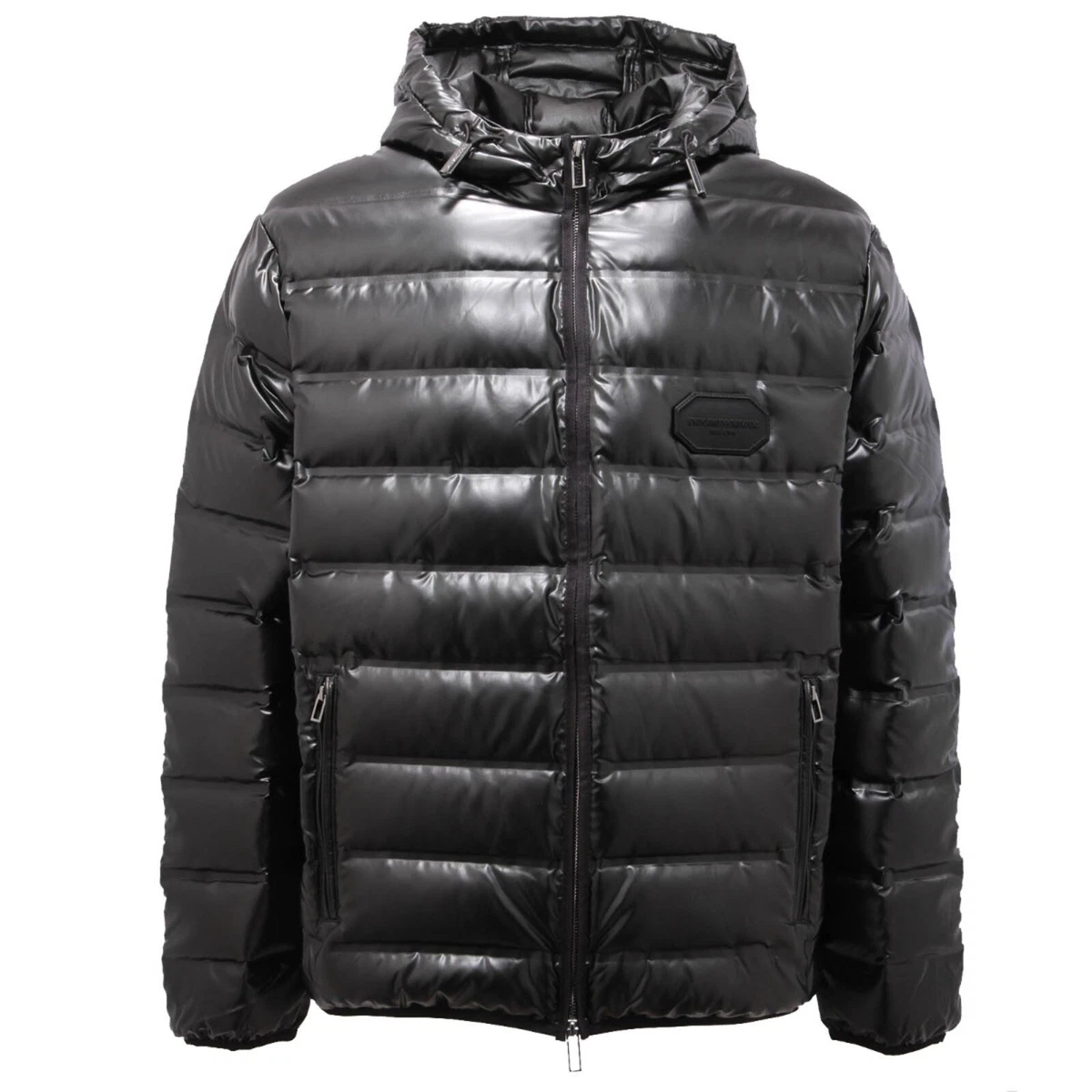 8741AH piumino giubbotto uomo EMPORIO ARMANI jacket men black eBay