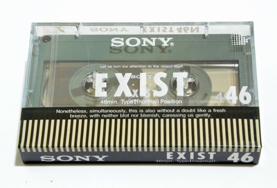Sony EXIST 46 Kassette Cassette NEW OVP Japan 1988 TYPE I