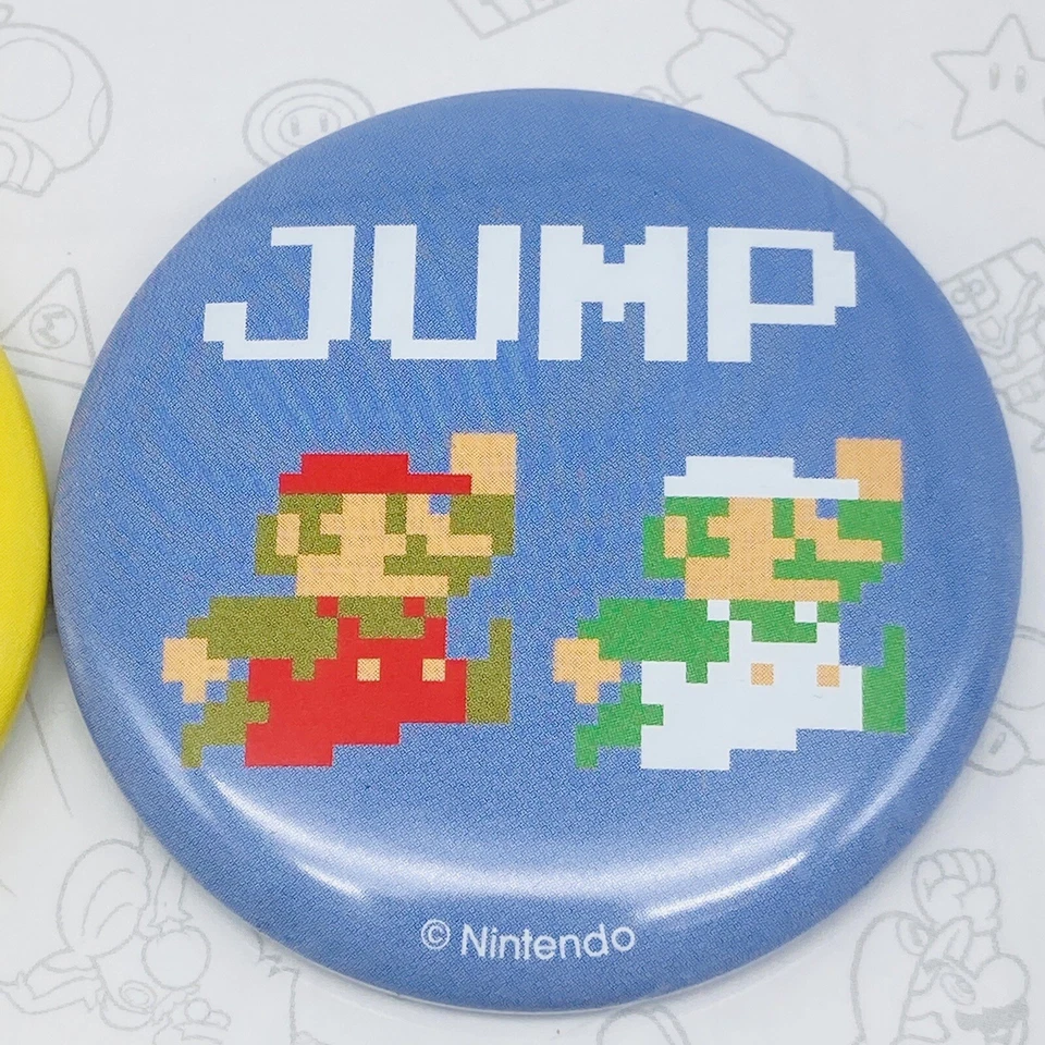 SUPER MARIO BROS Button Badge Set Nintendo World UNIVERSAL STUDIOS JAPAN 2020 - Image 4 of 4