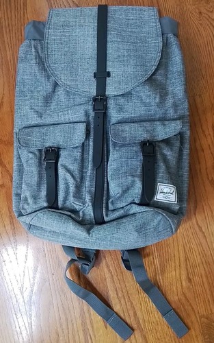Herschel Supply DAWSON Drawstring Backpack Crosshatch Raven Grey Unisex