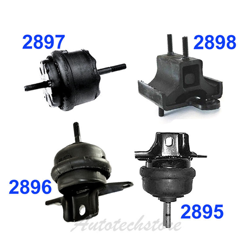 Motor & Trans. Mount Set 4 0005 For Buick Lesabre Pontiac Bonneville 3