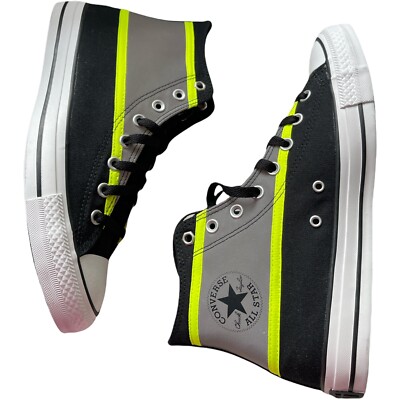 Size 6.5 - Converse Chuck Taylor All Star High Black/Lemon  display picture 3