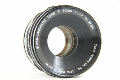 キヤノンフレックスRM Canonflex RM レンズ　50/1.8 EX-Vintage Canonflex RM camera & 50mm/f1:1.8 R lens | eBay