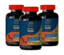 muscle growth supplement - NITRIC OXIDE 3600MG - endurance boosting pills 3B
