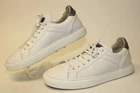 Brunello Cucinelli  Italy Made Men Size 8.5 41.5 White Leather Low Sneaker Shoes