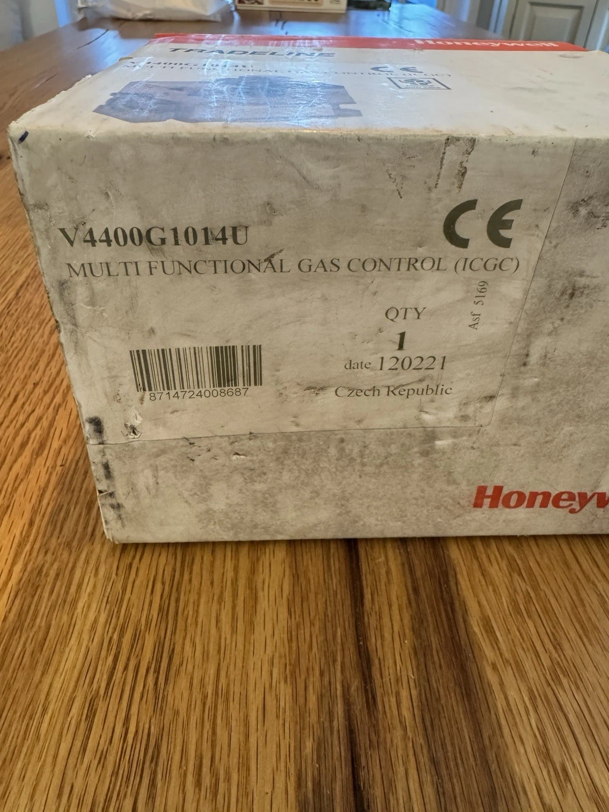 Honeywell Gas Valve V4400G1014U Multi Functional Gas Control ICGC Brand New 3