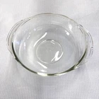 Vintage PYREX #023 Clear Glass 1.5 Quart Round Casserole Dish - No Lid - USA