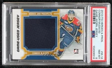 2013 ITG Heroes and Prospects Game-Used Black Jersey /160 Connor McDavid PSA 8