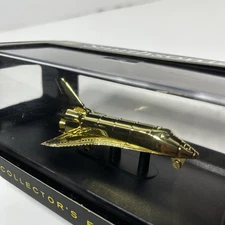 Smithsonian Collectors Edition Space Shuttle Orbiter 24 Karat Gold Plated.