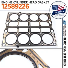 Engines Pair Cylinder Head Gaskets Set For GM Chevy 5.3L 4.8L 5.7L 12589226 US