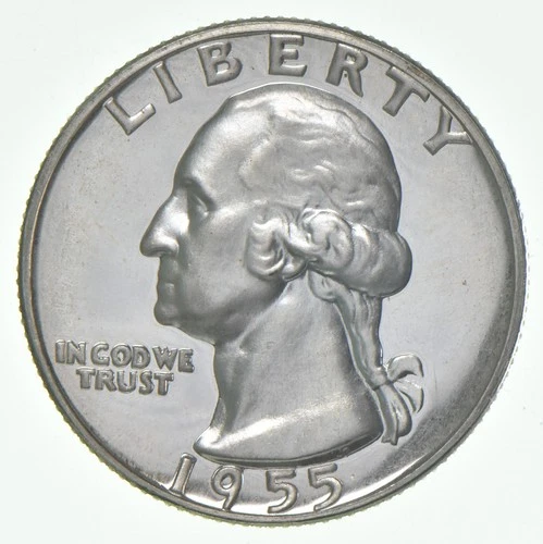 1955 Proof Washington Quarter 90% Silver *3672