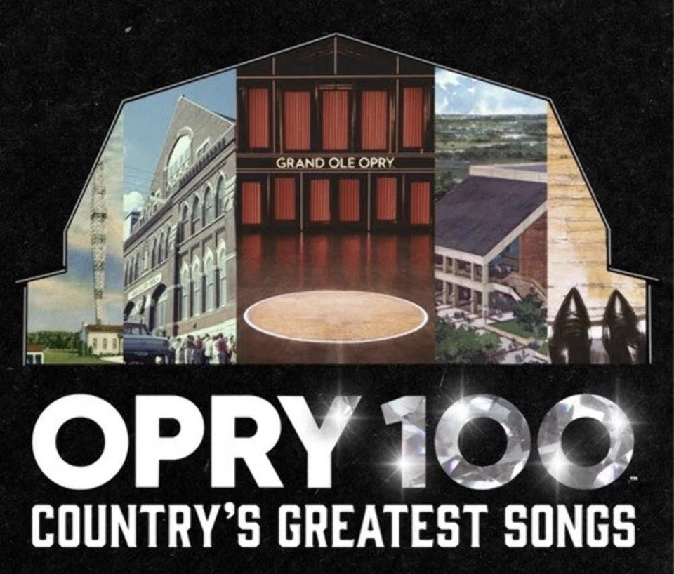 Opry 100: Country's Greatest Songs - 2 LP - Cobalt Blue - SEALED! - Image 2 of 2