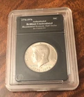 1776-1976D Bicentennial Authenticate Brilliant Uncirculated Kennedy Half Dollar
