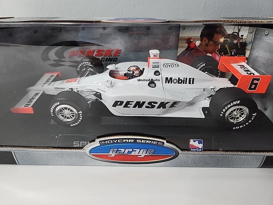 Sam Hornish Jr 2005 #6 Team Penske IndyCar 1/18 Greenlight Diecast edición limitada Foto 2 de 4