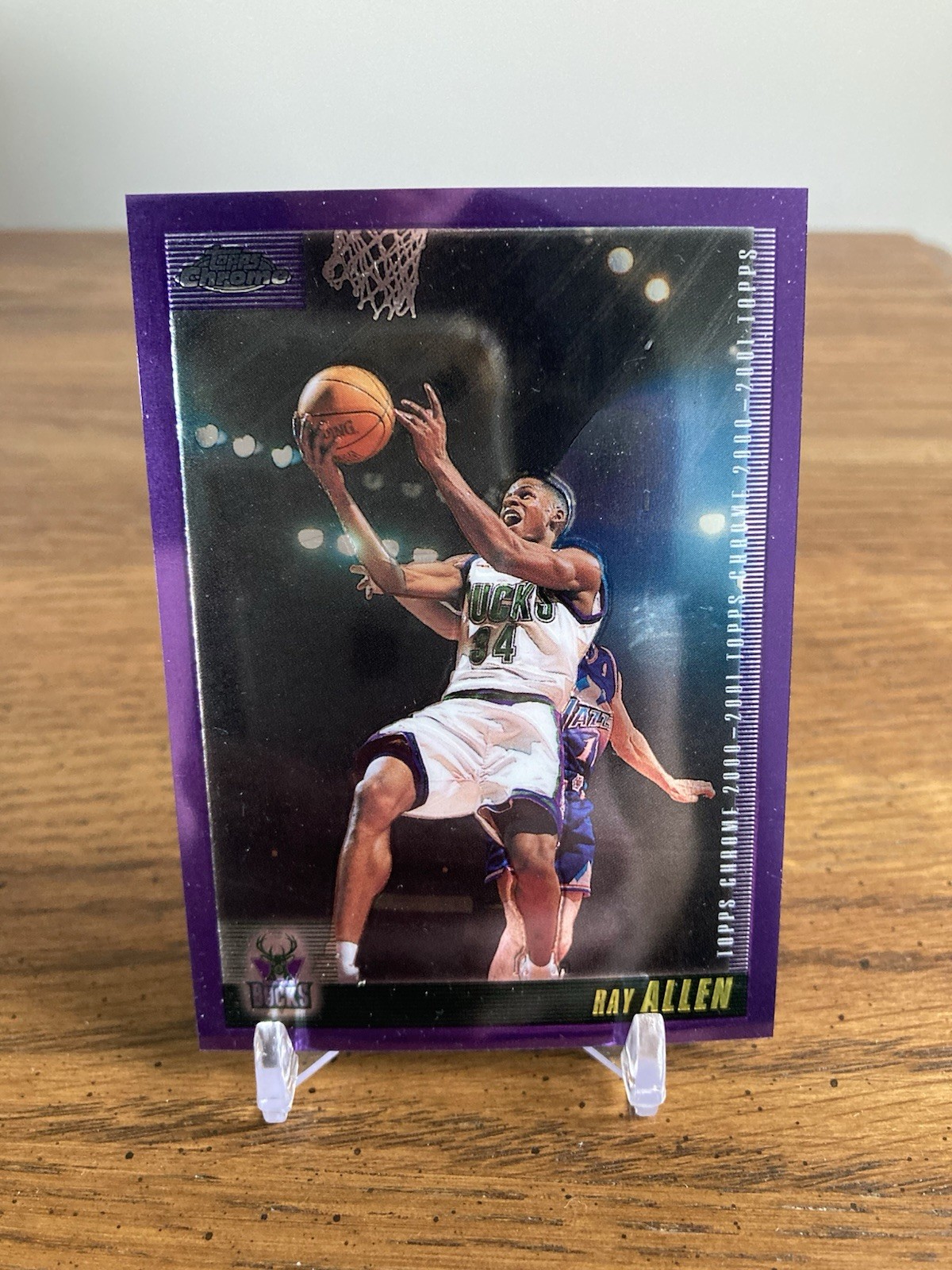 2000-01 Topps Chrome - Ray Allen #37