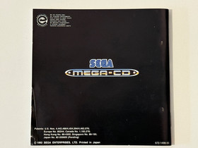 Sonic CD Sega  mega Cd Game Boxed With Manual Rare