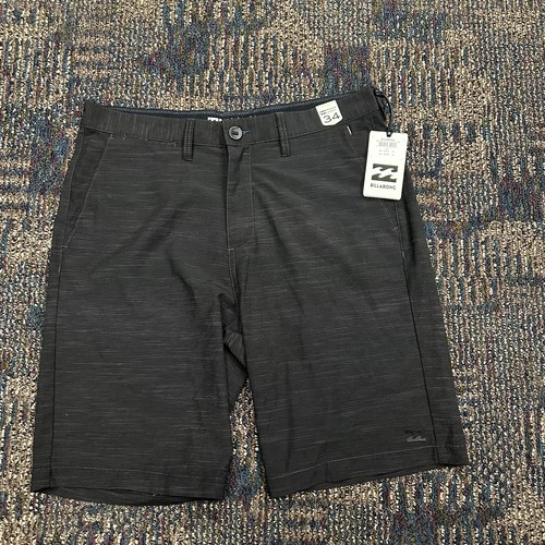 Billabong Herren Crossfire Shorts normale Länge Hybrid Submersibles schwarz 34