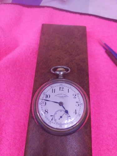Mories Tramway Pocket Watch Excellent Work Please Read The Description