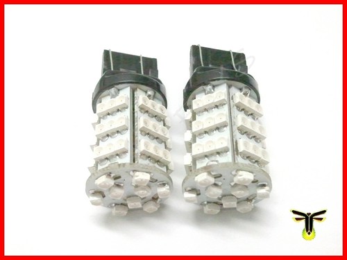 2X 7443 7440 922A Alta Potencia 54-LED Amarillo Ámbar Señal de Giro #G9 - Imagen 2 de 5