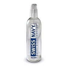 Swiss Navy Water based Lube Personal Lubricant Body Gilde 8 oz    