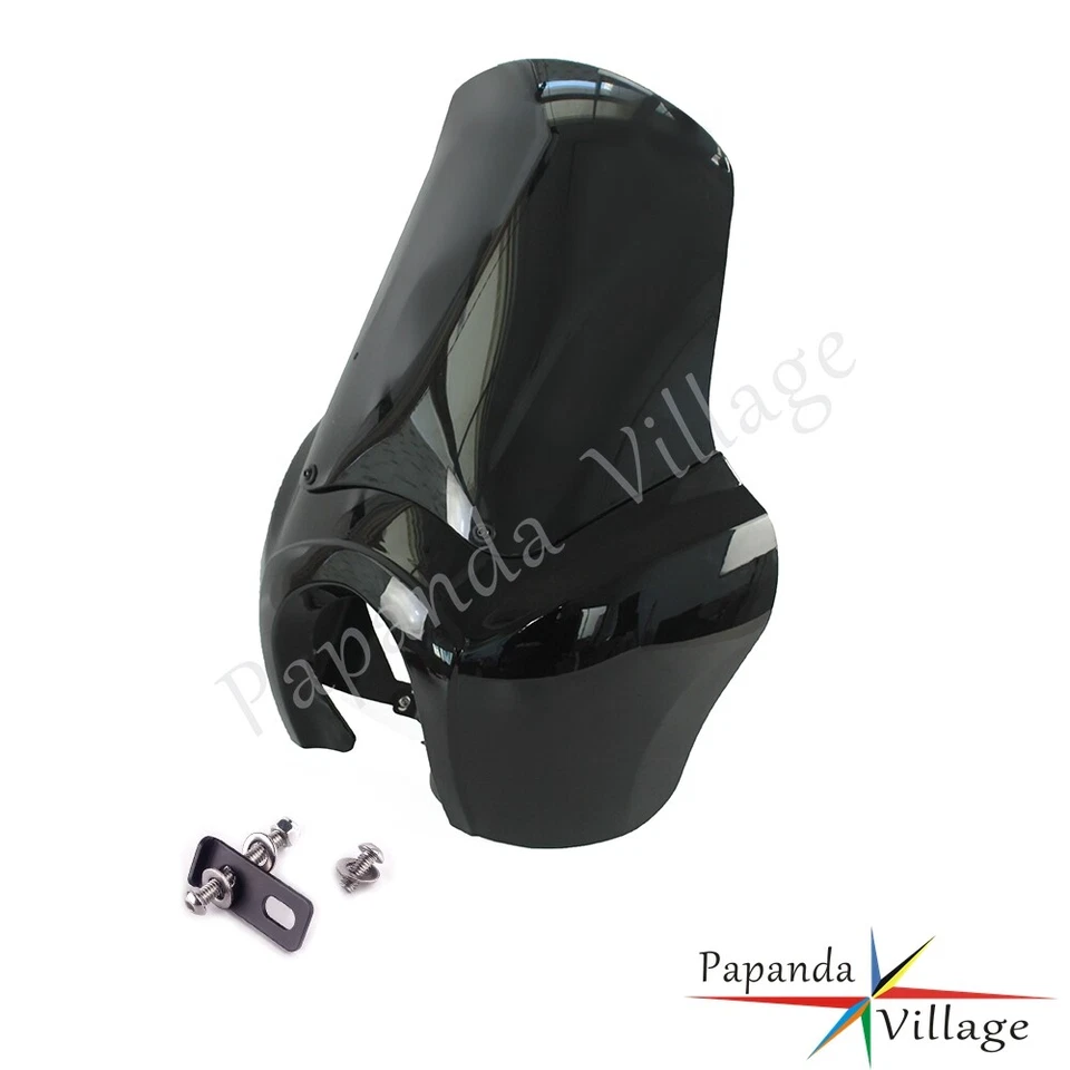 Headlight Fairing & Windshield For Harley Softail Street Bob FXBB FXBBS 2018-25 - Image 3 of 4