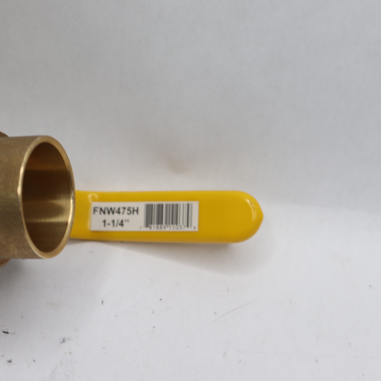 FNW Figure 475 Ball Valve Full Port Sweat 400# Brass 1-1/4" FNW475H