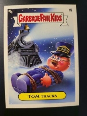 2022 Garbage Pail Kids GPK Book Worms Tom Tracks GROSS ADAPTATIONS #15
