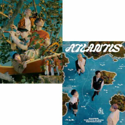 SHINEE ATLANTIS 7th Repackage Album CD+POSTER+Photo Book+3 Card+