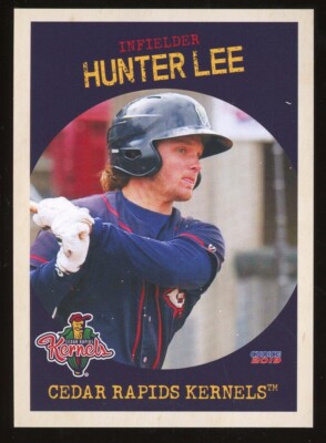2019 Choice Cedar Rapids Kernels HUNTER LEE RC TWINS MAITLAND FL