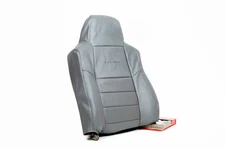 02 03 Compatible with Ford F250 Driver Lean Back Replacement Leather Seat Cover