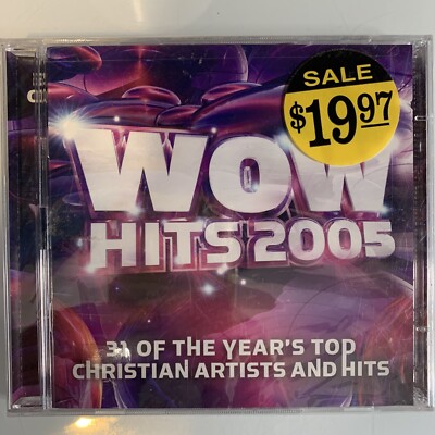 Wow Hits 2005 Von Verschiedene Künstler (CD, Oct-2004, 2 Cds, Emi Christian) Neu