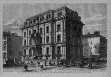 NEW YORK MR. A. T. STEWART NEW RESIDENCE FIFTH AVENUE AND THIRTY FOURTH STREET