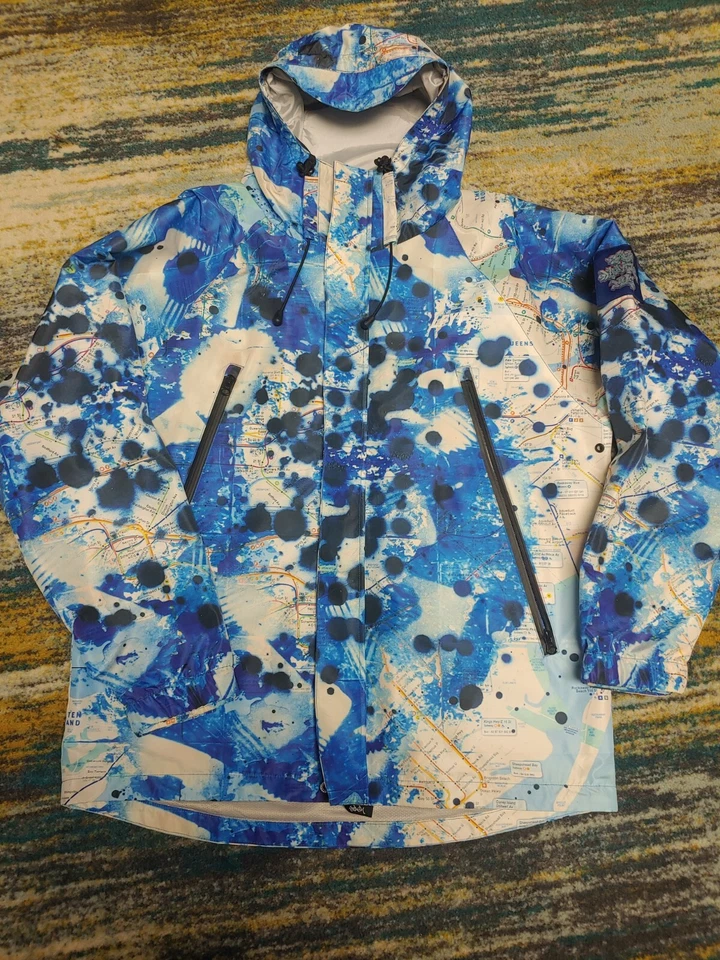 STASH Josh franklin SUBWAY MAP JACKET Sim futura Nort Recon Subware  - Image 2 of 4