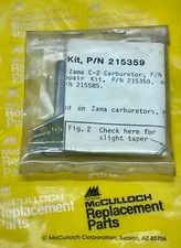 NOS OEM McCulloch Zama C2 Major Rebuild/Repair Kit  PN 215359  (Bin 68)