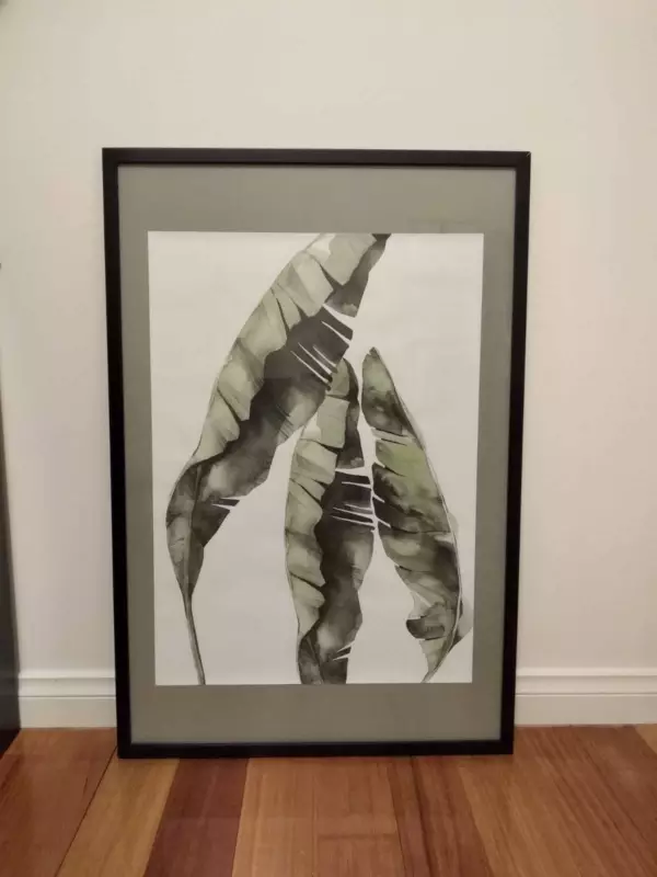 Banana Leaves 60x90cm Canvas Art Poster Picture Frame Picture Frames Gumtree Australia Glen Eira Area Bentleigh